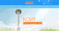 Desktop Screenshot of kovittank.com