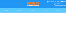 Tablet Screenshot of kovittank.com